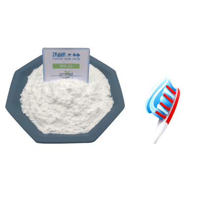 El refrigerante WS-23 del certificado Halal pulveriza el polvo blanco en crema dental
