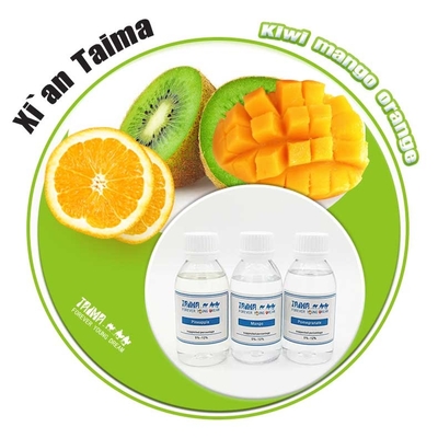 Concentrado líquido con sabor a kiwi, mango y naranja, fuerte, certificado ISO y de larga duración para Ejuice Eliquid