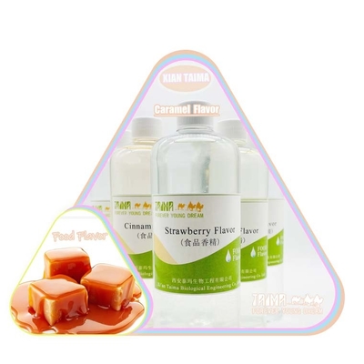 Concentrado sabores de caramelo fragancia USP grado sabores tanto para el vapeo E líquido y alimentos