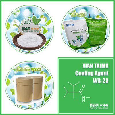 Agente enfriador para jugo de vapeo, sustancia refrescante en polvo con CAS 51115-67-4