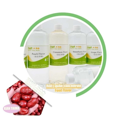 Concentrado de sabor y fragancia de melocotón grado alimenticio soluble en agua para productos de confitería, bebidas, helados Crea