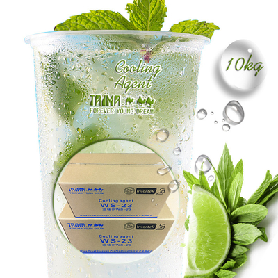 Sabor de Enfriamiento Sabor de Alimentos Agente de Enfriamiento TAIMA WS23 Para Productos de Uso Diario de Vapeo y Bebidas Alimenticias Soluble en PG VG