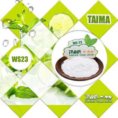 Polvo cristalino blanco WS-23 Agente refrescante de extracto vegetal para artículos de uso diario
