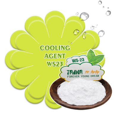 Fabricante de agente de enfriamiento de grado alimenticio WS-23, potenciador del sabor, agente refrescante y fortalecedor tipo menta, muestra gratuita, cantidad mínima por lote 1 kg