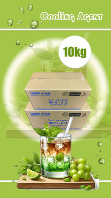 Agente refrigerante de sabor a menta concentrado WS-3 en polvo con fórmula empírica C13H25NO