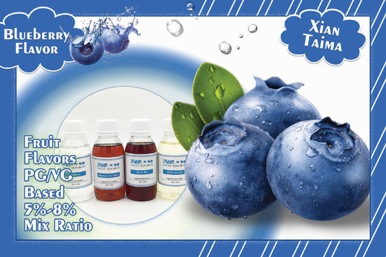 125 ml/500 ml/1L/2L/5L Volumen de la botella Aromatizante E-líquido con una proporción de mezcla del 5% al 12% y CAS 58543-16-1 para el concentrado de jugo de vape