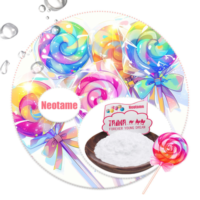 Neotame edulcorante artificial aditivo bajo en calorías con muestra de neotame para bebidas alimenticias