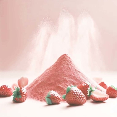 Fresa en Polvo Atomizada - Polvo Natural de Fresa Deshidratada para Bebidas y Repostería