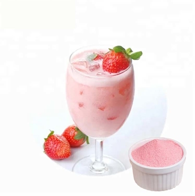 Fresa en Polvo Atomizada - Polvo Natural de Fresa Deshidratada para Bebidas y Repostería