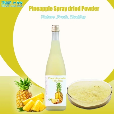 Polvo de piña seca Spray Seco de polvo rosa para pan y bebida