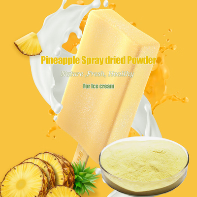Polvo de piña seca Spray Seco de polvo rosa para pan y bebida