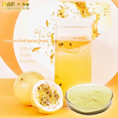 Grado alimenticio Passion Fruit Pulver Spray Drying para bebidas