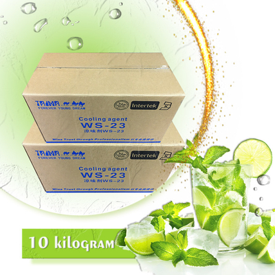 Agente refrigerante aditivo alimentario Ws-23 para refrigeración de jugos electrónicos