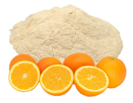 Polvo de naranja seca por rocío Frutas orgánicas congeladas Polvo de naranja seca por rocío