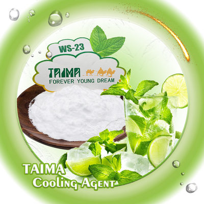 Agente de enfriamiento amarillo con sabor a líquido E Ws-23