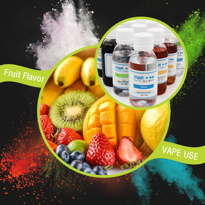 Sabores de mentol claro para frutas Serie de ingredientes Sabores naturales y artificiales