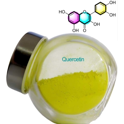 Extracto de plantas Quercetina en polvo 98% Sophora Japonica Extracto CAS 117-39-5