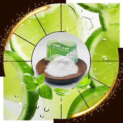 Agente Refrescante de Sabor WS-23 Efecto Refrescante Duradero en Contenedores Secos