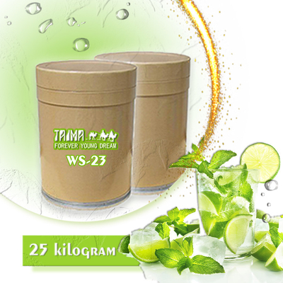 Agente Refrescante de Sabor WS-23 Efecto Refrescante Duradero en Contenedores Secos