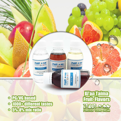 DIY PG/VG Base E-Liquid Concentra sabor puro a mango con golpe suave de nicotina