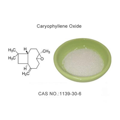 Caryophyllene oxide powder with melting point 55-62 °C boiling point 301.3°C and density 0.96 for pharmaceutical applications