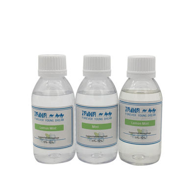 USP/Concentrado de sabor a menta de grado alimenticio con olor a menta fresca para líquido electrónico Soluble en PG/VG