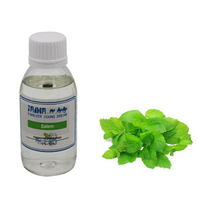 Líquido transparente e incoloro con 99% de pureza, sabores Salem con olor a menta fresca para E-Liquid