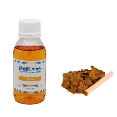 Esencia de tabaco concentrado líquido amarillo dorado claro con pureza del 99% para líquido electrónico en embalaje de 125 ml