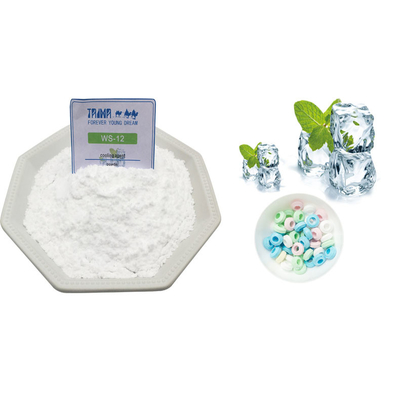 99.0% Agente refrigerante de Koolada WS 12 para el aditivo de dulces Polvo de cristal blanco puro