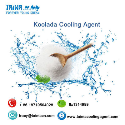 99.0% Agente refrigerante de Koolada WS 12 para el aditivo de dulces Polvo de cristal blanco puro