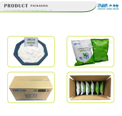 Suministro de agentes de enfriamiento HPLC en polvo de cristal blanco para el aditivo alimentario WS-27/WS-23/WS-3/WS-5/WS-12/WS-10/WS-200