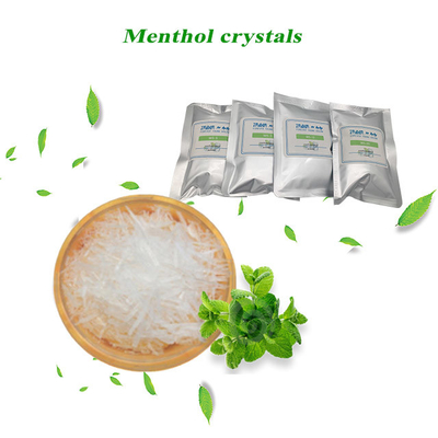 CAS 89-78-1 Cristales de mentol Aditivos para uso alimentario
