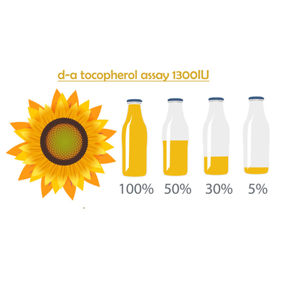 Vitamina E de origen natural de girasol de grado alimentario