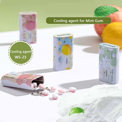 Goma de menta cristalina blanca Agente refrescante Ws23 C10H21NO