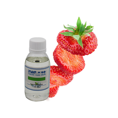 Sabores de jugo de vapeo de fruta de fresa dulce sin nicotina, grado alimenticio