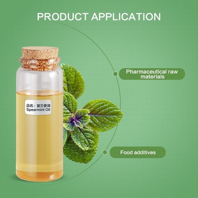Aditivos de grado alimenticio orgánico 100% Aceite Esencial de Hierbabuena HPLC