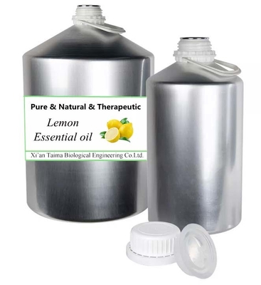 Aceite esencial de cáscara de limón para aromaterapia, puro y natural, CAS 8008-56-8