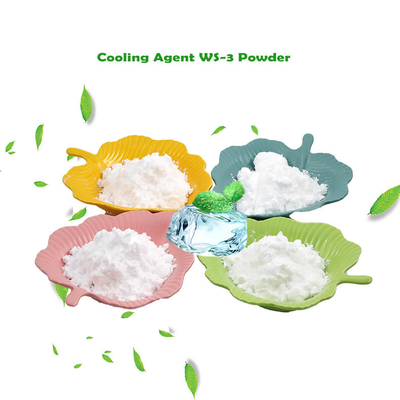 WS-27 Aditivos de grado alimenticio Agente de enfriamiento y perfumado en polvo, olor a mentol