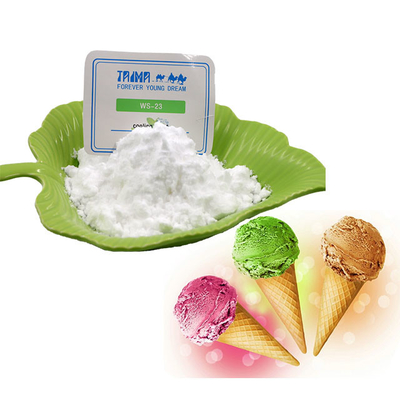 WS-27 Aditivos de grado alimenticio Agente de enfriamiento y perfumado en polvo, olor a mentol