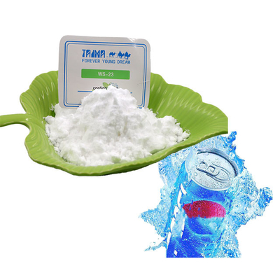 WS-27 Aditivos de grado alimenticio Agente de enfriamiento y perfumado en polvo, olor a mentol