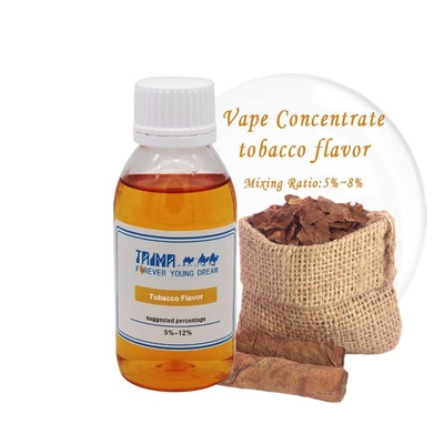 Jugo de vapeo 125 ml Aroma de tabaco E Base líquida Aromas E Uso de cigarrillos 5 l