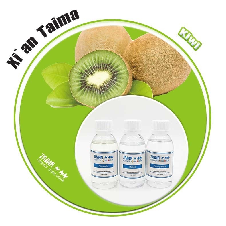 Concentrado líquido con sabor a kiwi, mango y naranja, fuerte, certificado ISO y de larga duración para Ejuice Eliquid