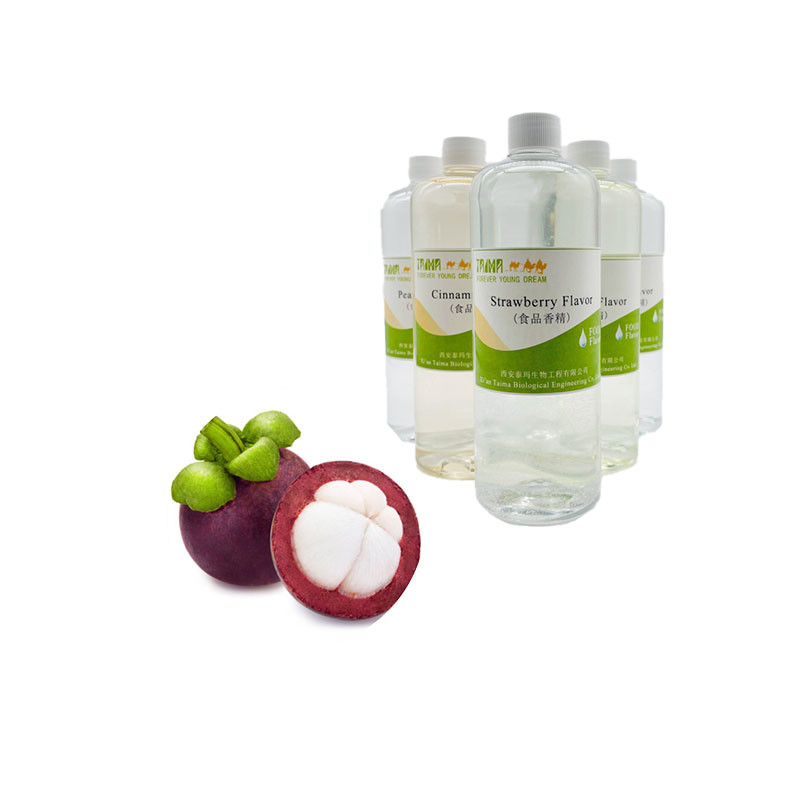 Aceite esencial de sabor y fragancia a mangostán, sabor concentrado utilizado para bebidas