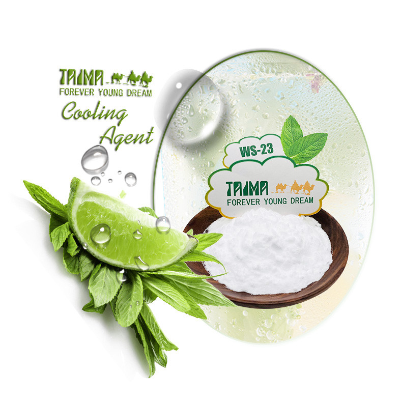 Sabor de Enfriamiento Sabor de Alimentos Agente de Enfriamiento TAIMA WS23 Para Productos de Uso Diario de Vapeo y Bebidas Alimenticias Soluble en PG VG
