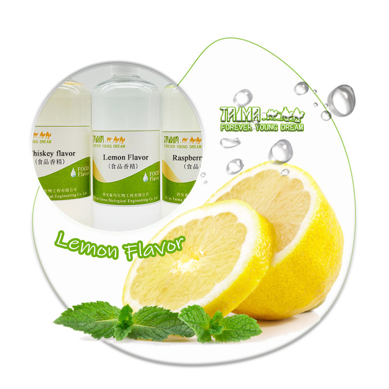 Sabores superiores de aceite de limón de grado alimenticio para la fabricación de alimentos y cosméticos