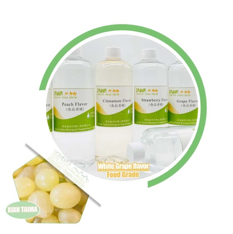 Sabor de uva blanca Sabores naturales de uva Grapefruit Saborizante para bebidas Bebidas helado
