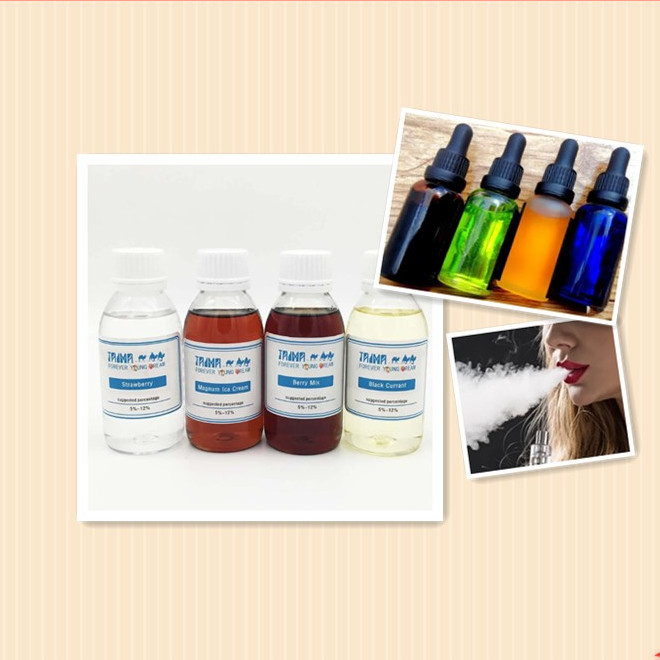 Fusión de frutas y tabaco sabor a vapor zumo encantadora mezcla de dulce y humeante