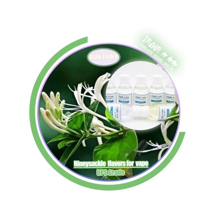 Concentrado de sabor a tabaco y madreselva para e-líquido de vapeo