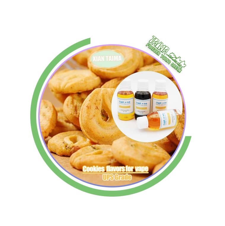 Vape materias primas Biscoito sabor galletas aroma concentrado de e-jugo vape sabor líquido