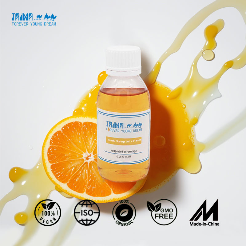 Fábrica de origen de sabor a jugo de naranja fresca, con fórmula sin azúcar que garantiza un suministro abundante